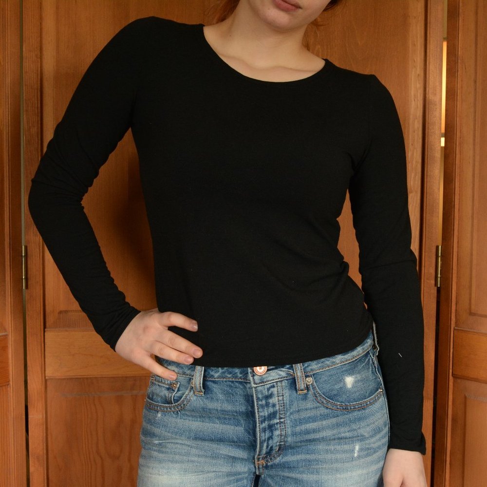 The Perfect Black Long Sleeve